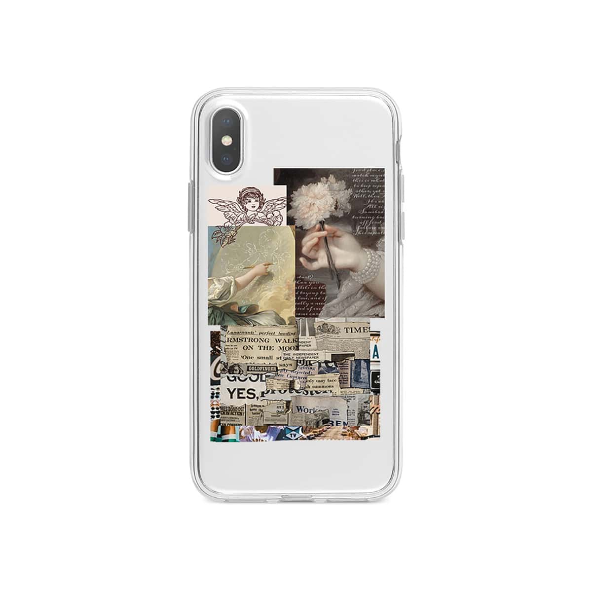 

Aesthetic Collage Phone Case, Multicolor