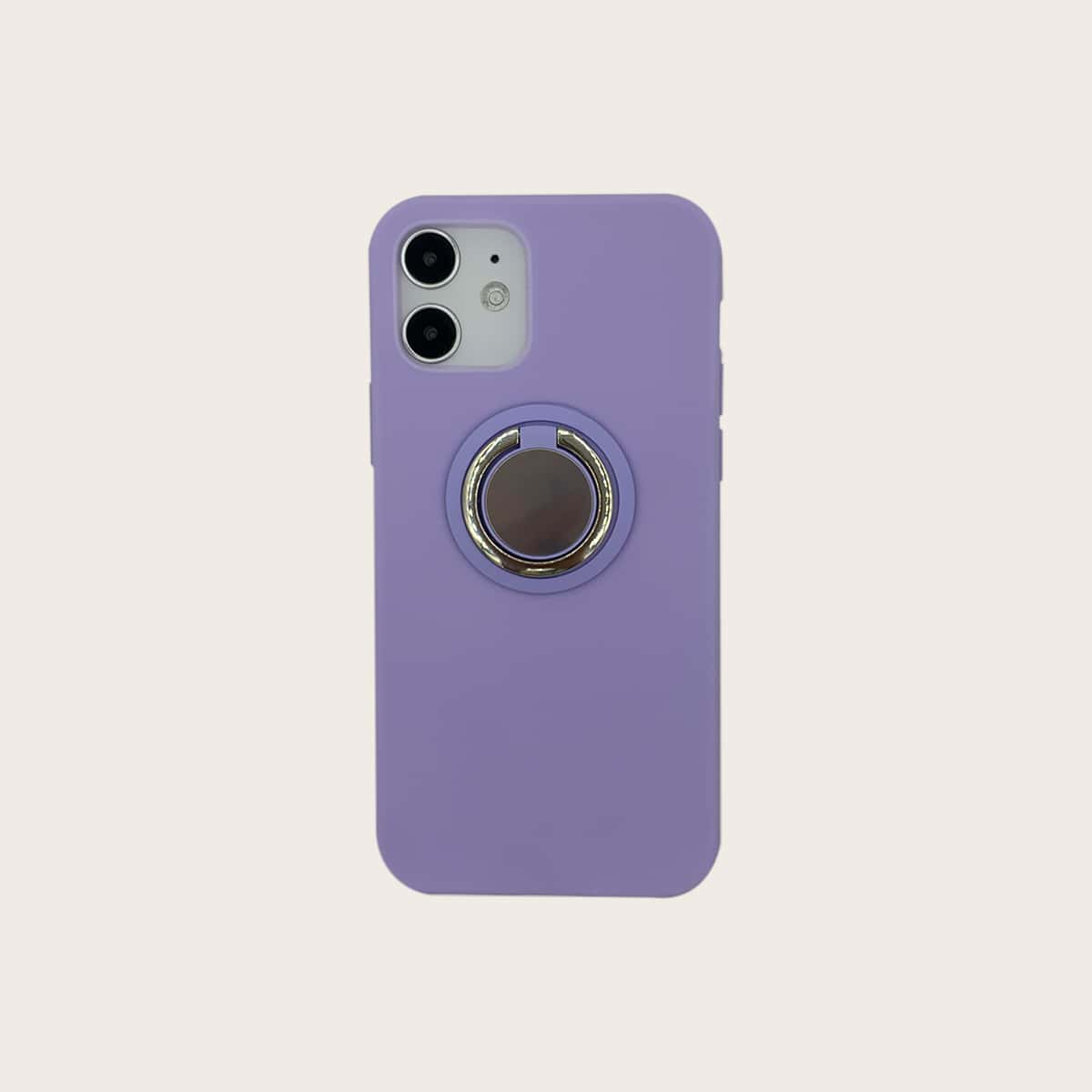 

Solid Phone Case With Ring Holder, Purple