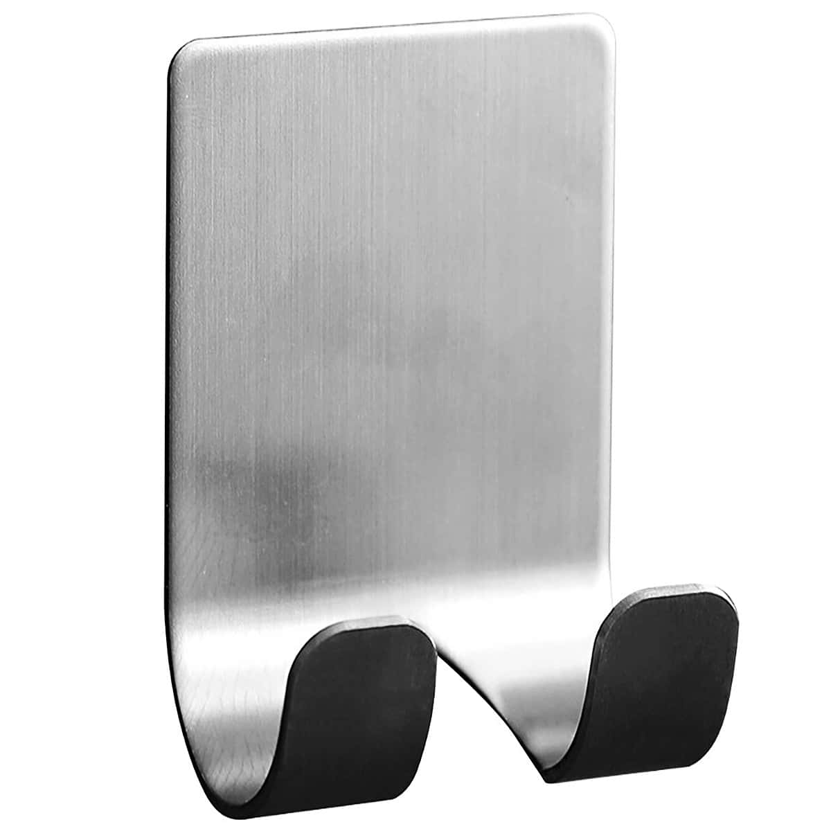 

1pc Stainless Steel Wall Hook, Bright