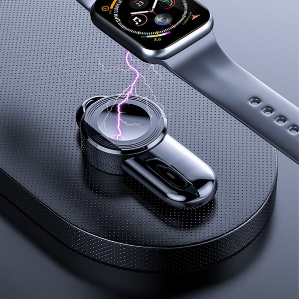 

Портативное беспроводное зарядное устройство для iWatch, Чёрный