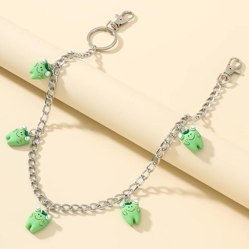 

Cartoon Pants Chain, Silver