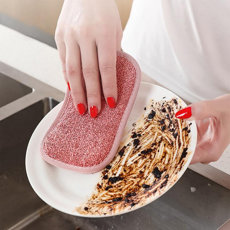 

1pc Cleaning Sponge, Multicolor