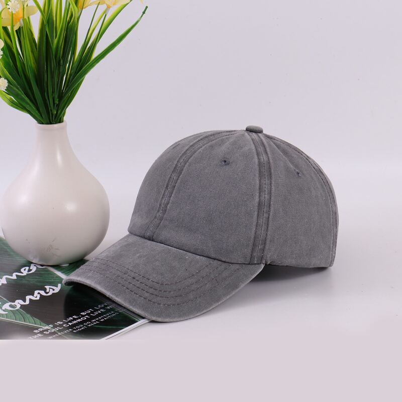 

Guys Solid Baseball Cap, Dark grey