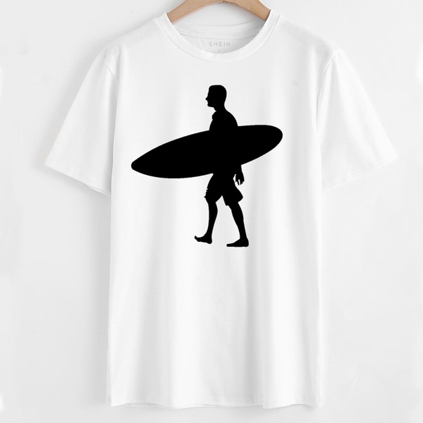 

Figure Graphic Short Sleeve Tee, White