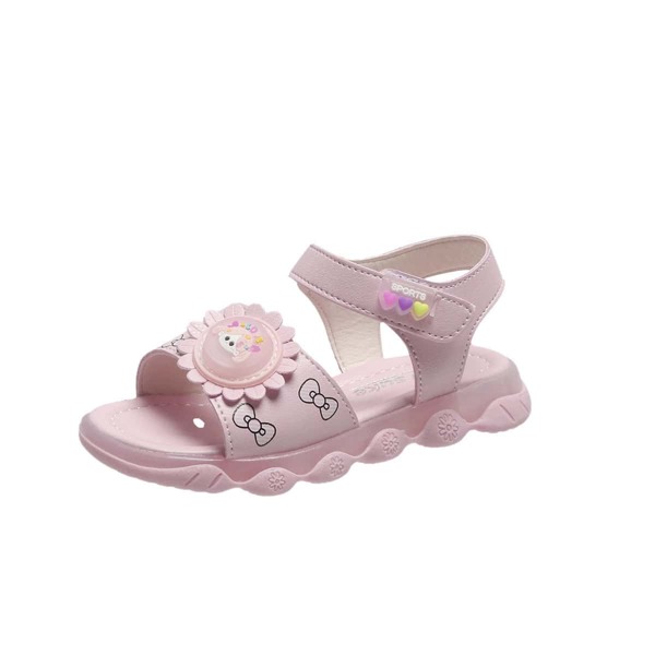 

Toddler Girls Cartoon Flower Decor Sandals, Pink