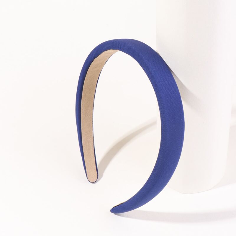 

Minimalist Solid Headband, Navy blue