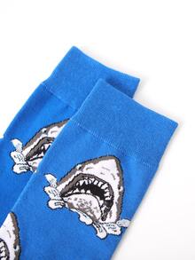 Calcetines de hombres con estampado de animal - Multicolor - Ver 2