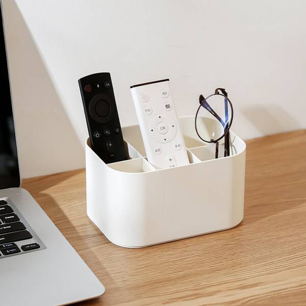 

1pc Multi-grid Storage Box, White