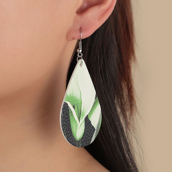 

Water-drop Earrings, Multicolor