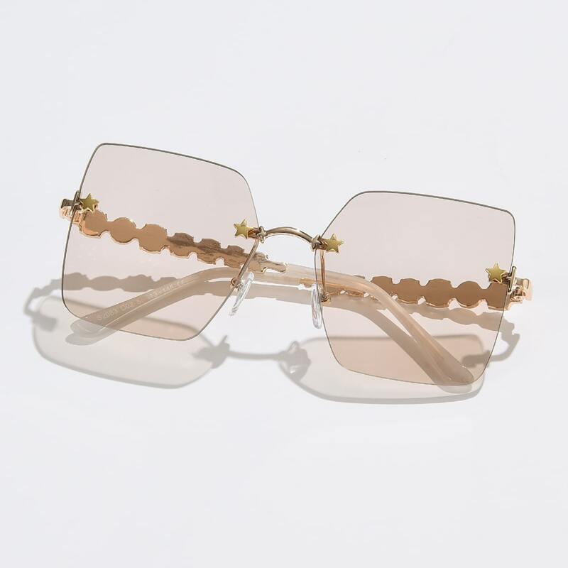 

Star Square Frame Sunglasses