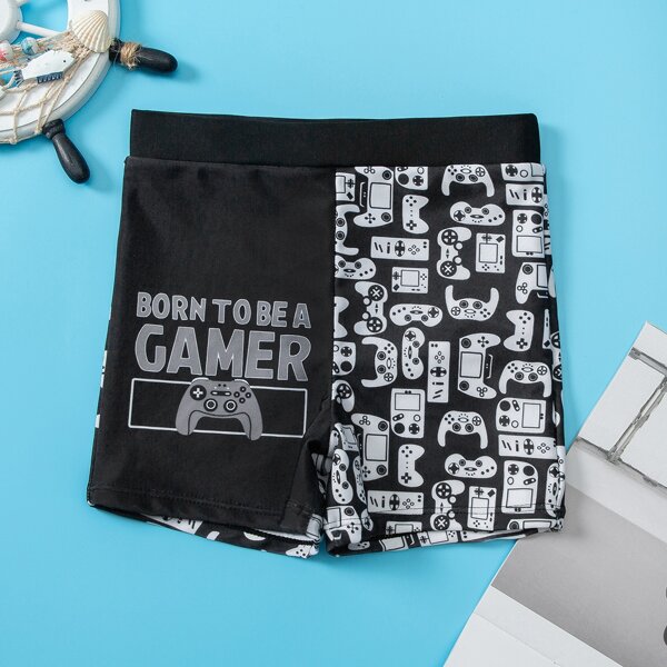 

Toddler Boys Graphic Print Shorts, Multicolor