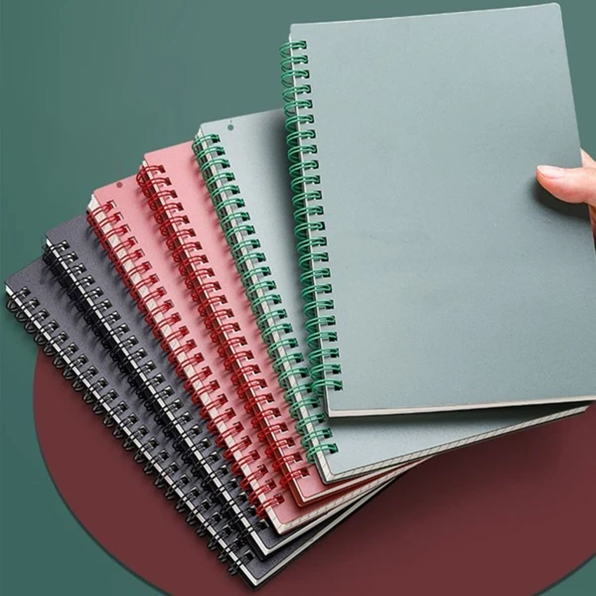 

1pc Random Solid Notebook, Multicolor