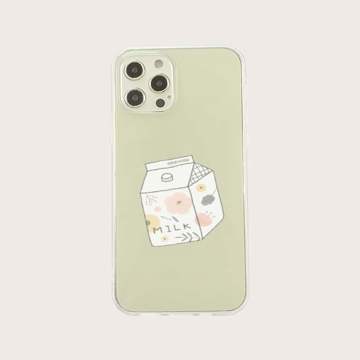 

Milk Pattern Phone Case, Multicolor