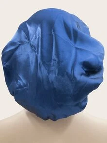 簡約抽褶帽 - 藏蓝色 - 查看 2