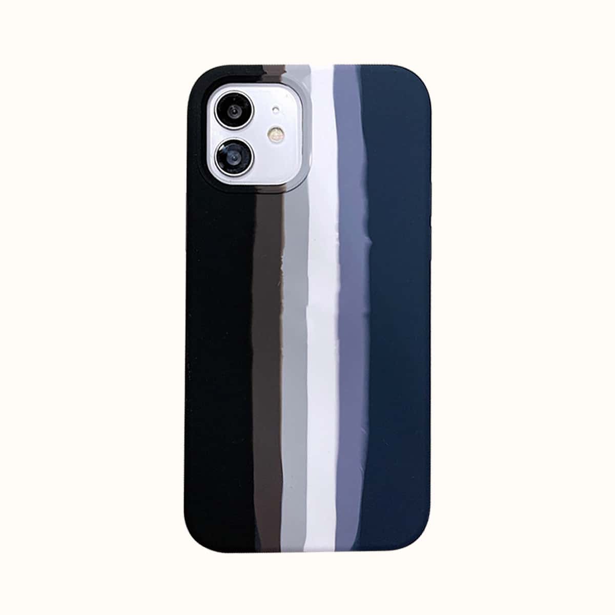 

Striped Pattern Phone Case, Multicolor