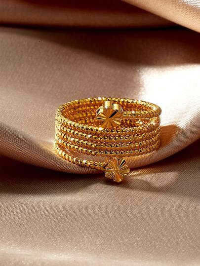 خاتم مزين بالزهور، هدية عيد الحب