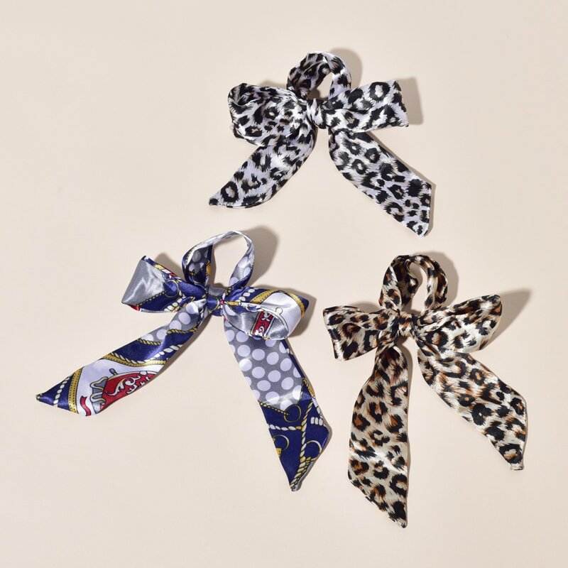 

3pcs Leopard Pattern Hair Band, Multicolor