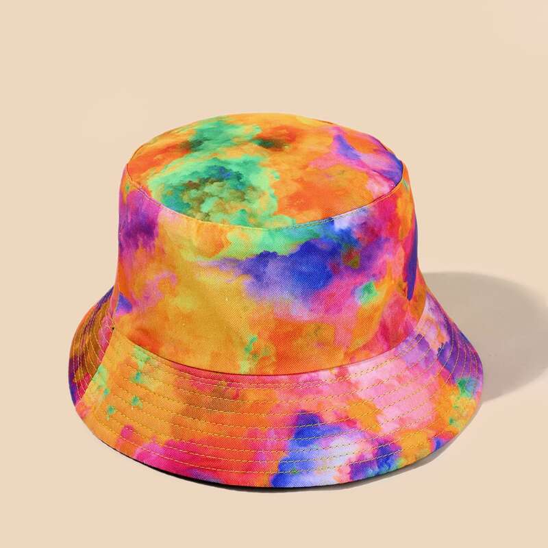 

Tie Dye Bucket Hat, Multicolor