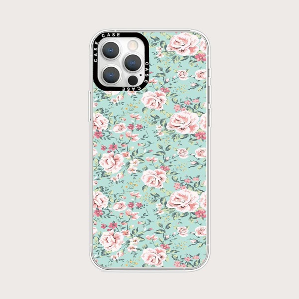 

Flower Print Phone Case, Multicolor