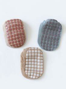 3雙嬰兒卡通圖案襪子