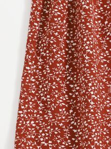 Soleia 滿版圖案十字交叉吊帶連身短褲 - 彩色 - 查看 6