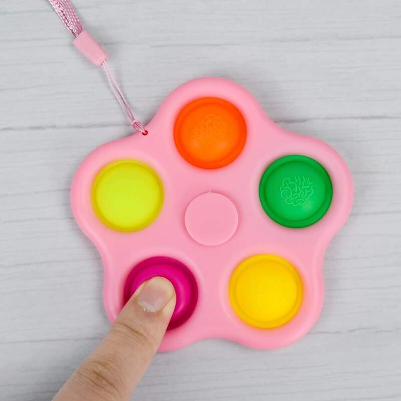 

1pc Random Stress Relief Bubble Toy, Multicolor