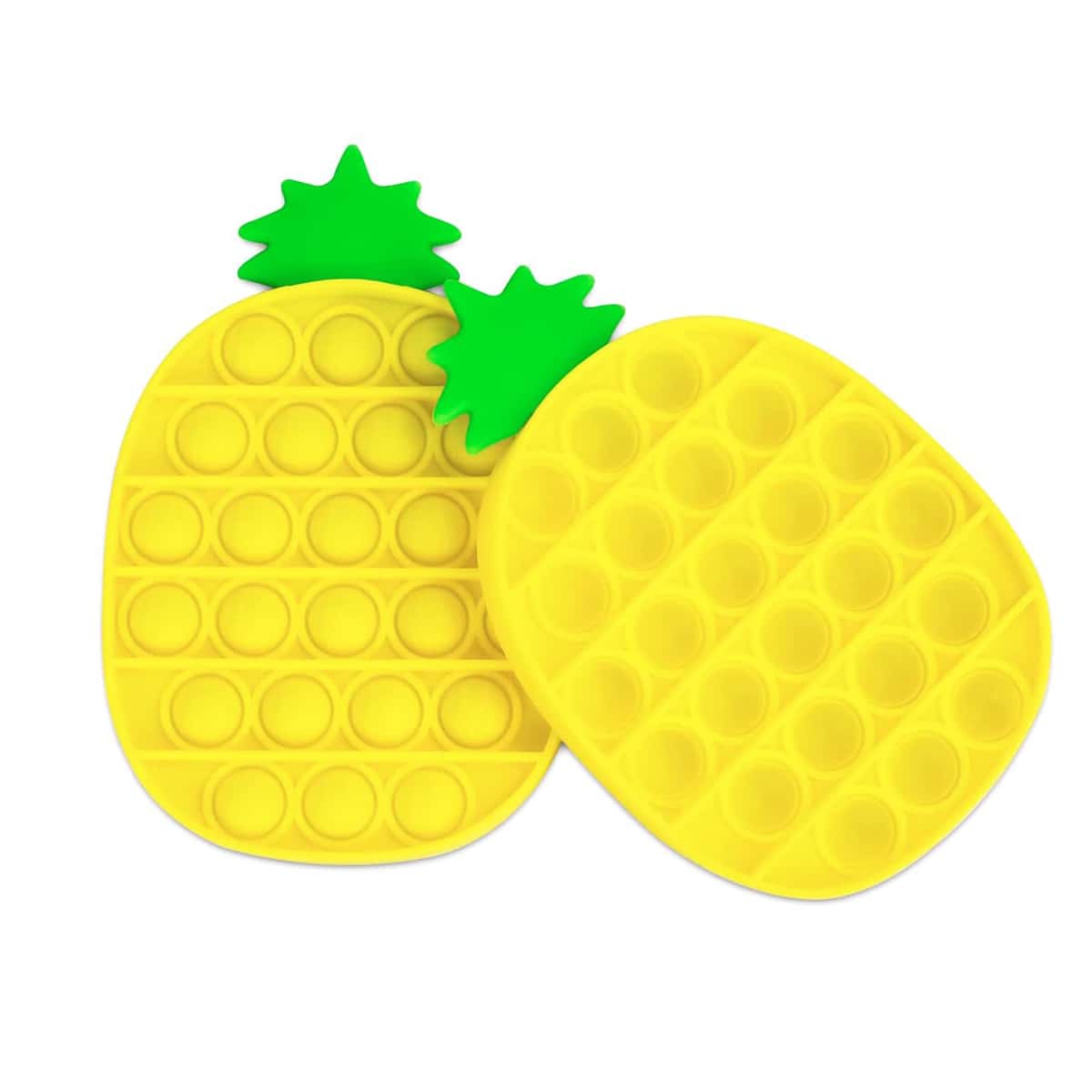 

1pc Pineapple Stress Relief Bubble Toy, Yellow