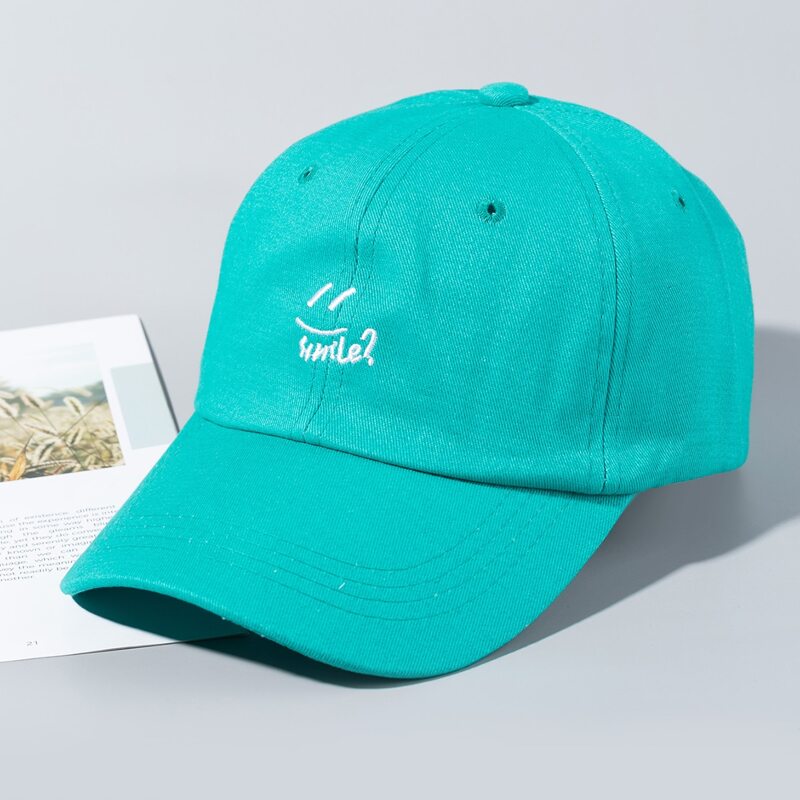 

Graphic Embroidery Baseball Cap, Green