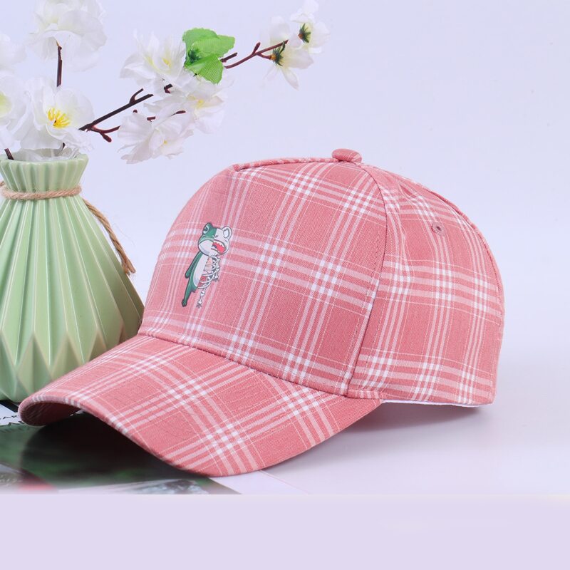 

Frog & Plaid Baseball Cap, Multicolor