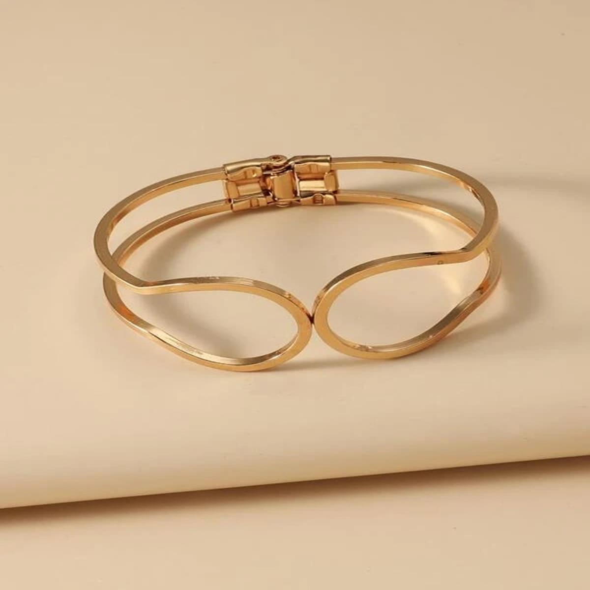 

Simple Cuff Bracelet, Gold