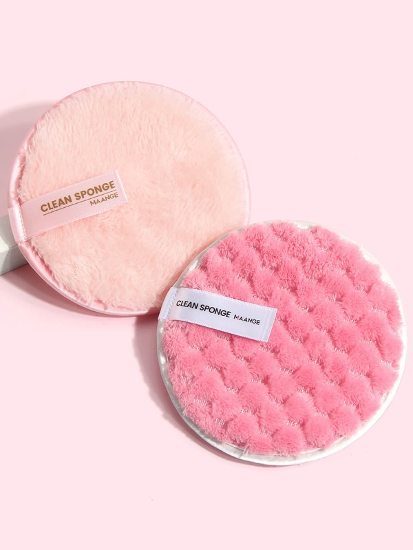 2pcs Makeup Remover Puff SHEIN USA