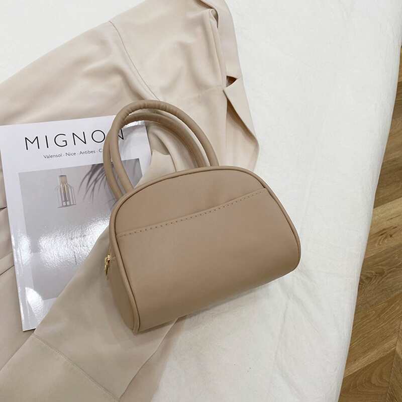 

Minimalist Satchel Bag, Khaki