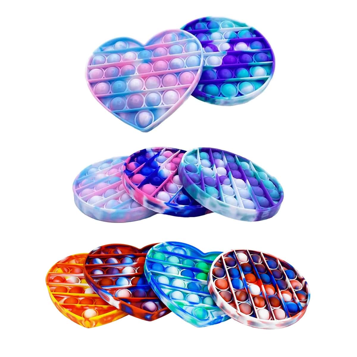 

1pc Random Stress Relief Bubble Toy, Multicolor