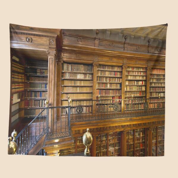 

Bookshelf Pattern Tapestry, Multicolor
