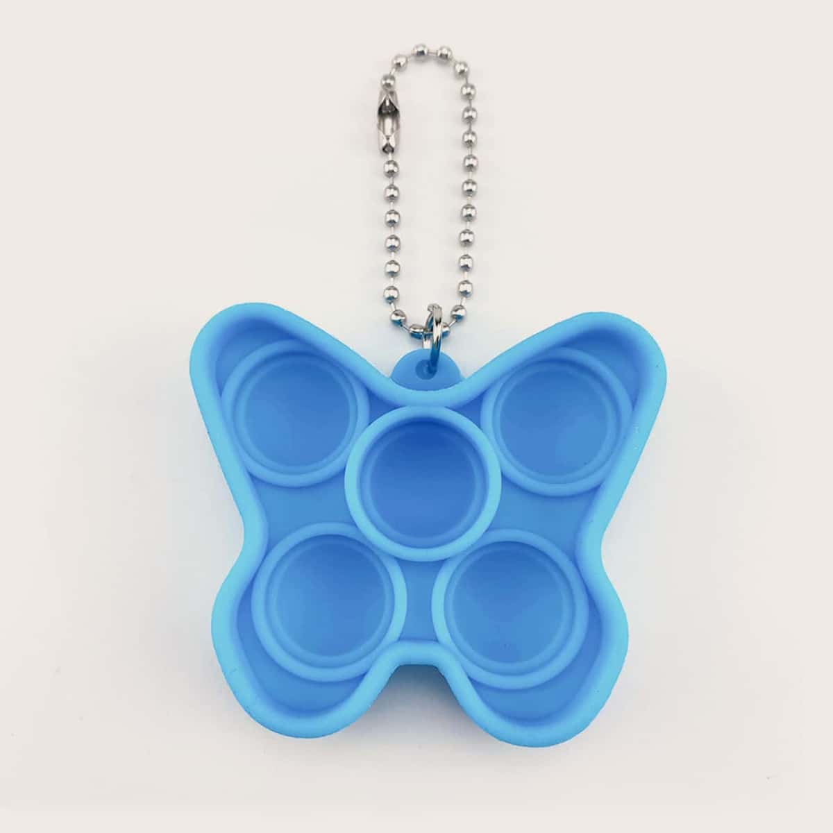 

1pc Butterfly Stress Relief Bubble Toy, Blue