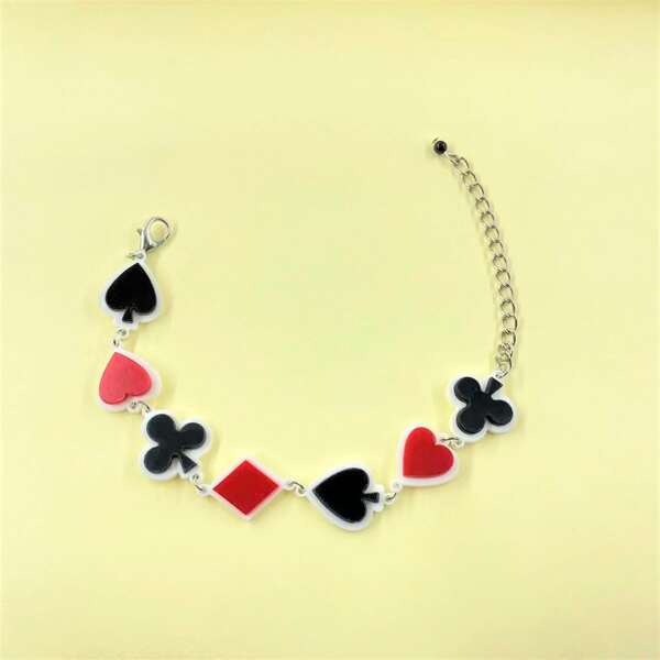 

Heart Detail Bracelet, Multicolor