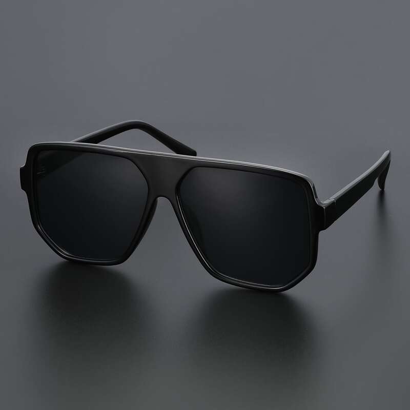 

Guys Acrylic Frame Sunglasses, Black