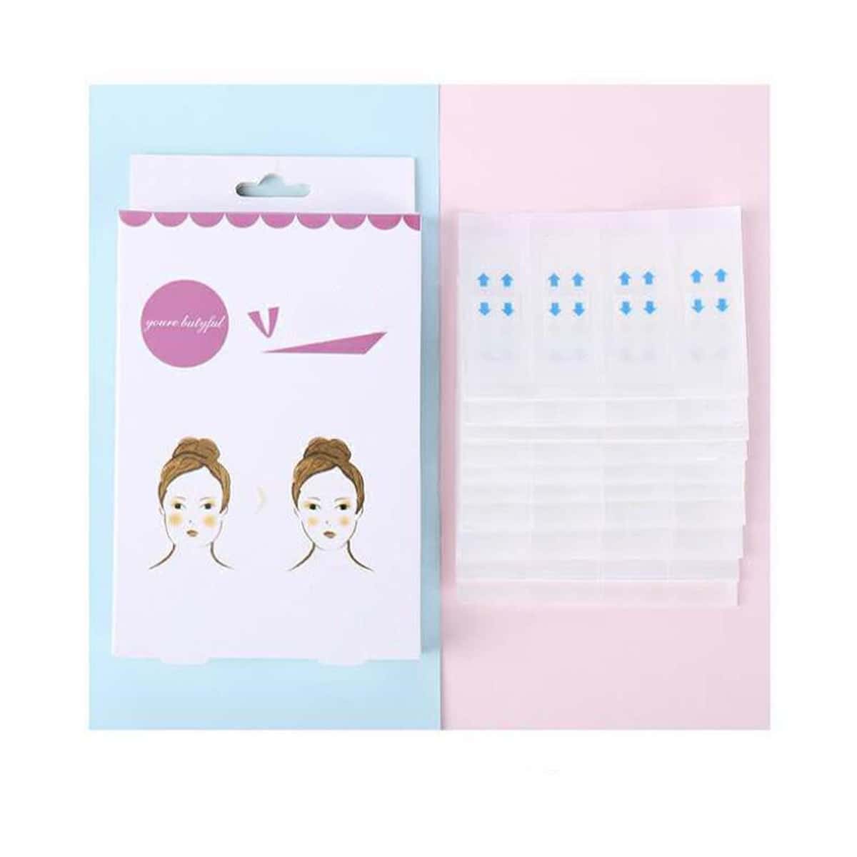 

40pcs Face Lift Sticker, White