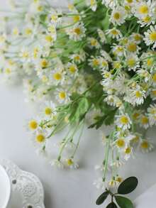 1 rama manzanilla artificial - Blanco - Ver 3