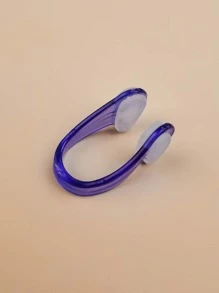 Conjunto De Clip De Nariz Impermeable Y Tapones Para Los Oídos Para Nadar - Azul - Ver 4