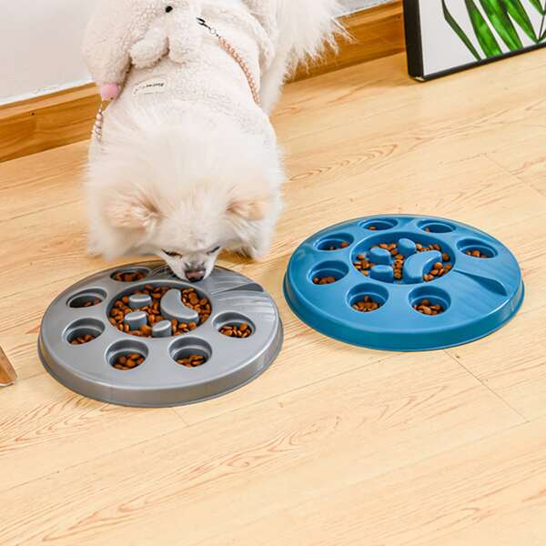 

1pc Random Color Pet Slow Feeder, Multicolor
