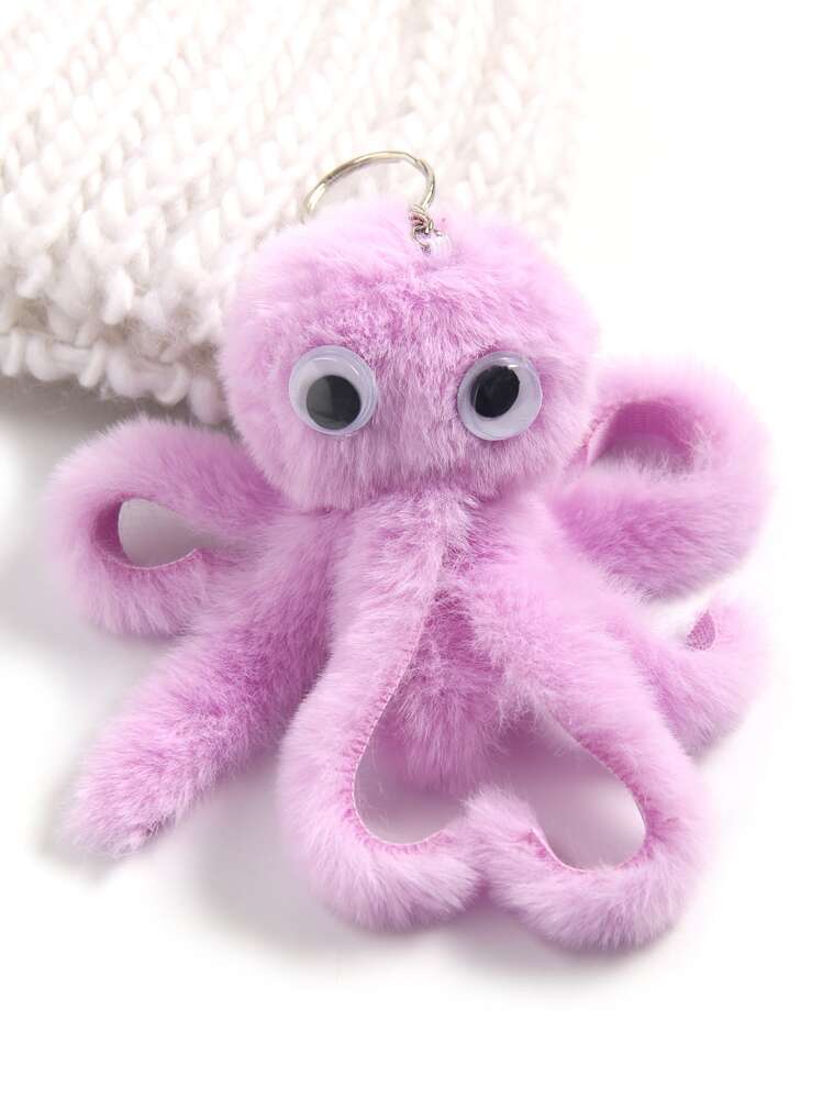 MINISO x 恋と深空 花シーズン タコぬいぐるみ 15cm キーホルダー くっ