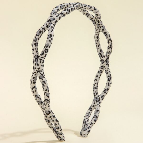 

Leopard Print Headband, Multicolor