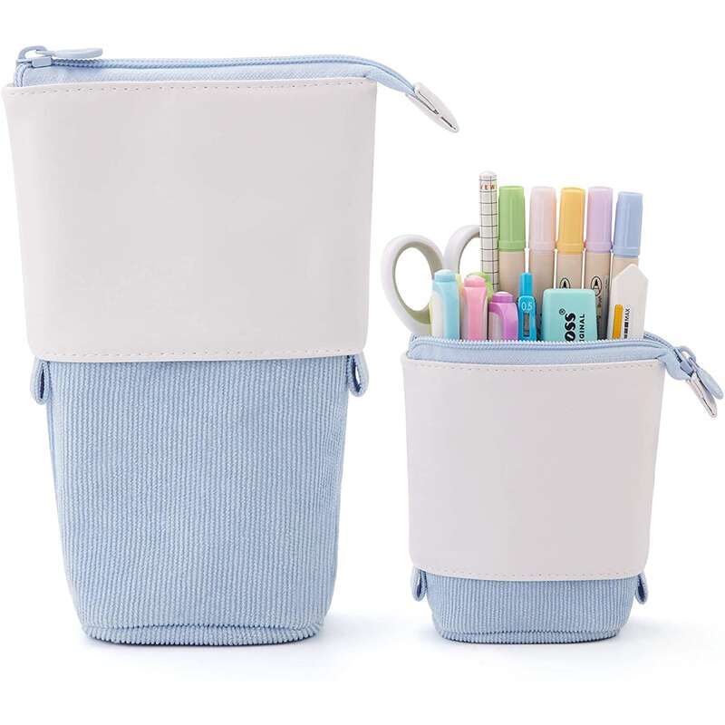 

1pc Multifunction Pencil Bag, Blue