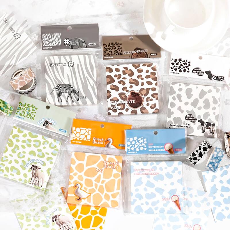 

1pc Animal Pattern Random Memo Pad, Multicolor