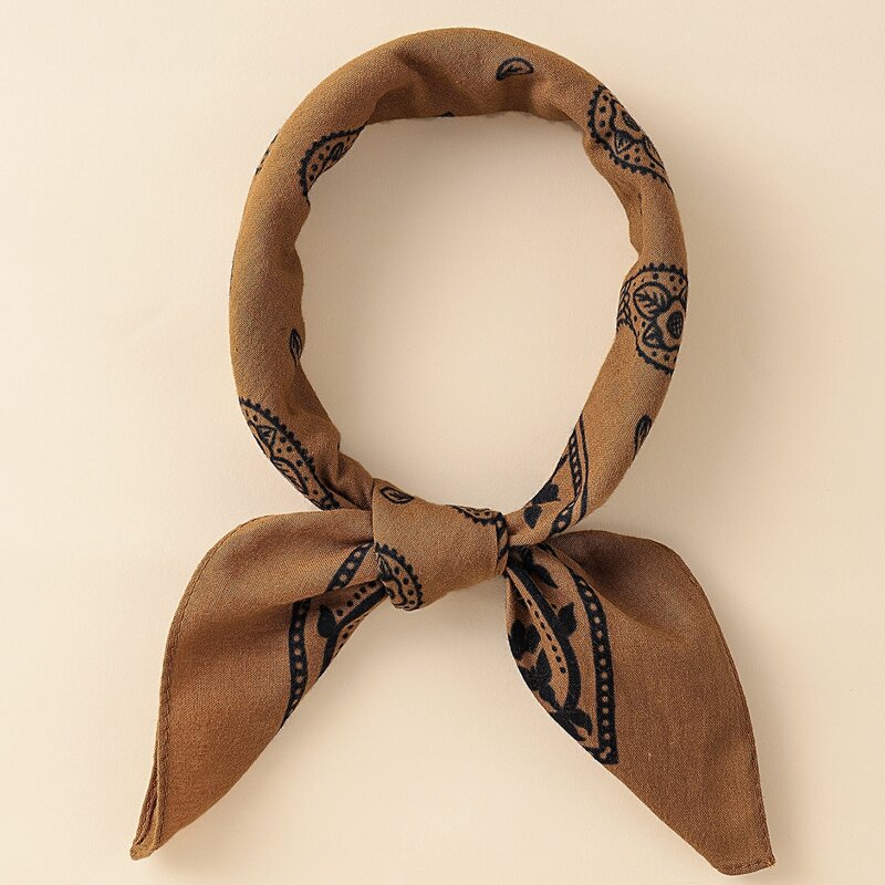 

Guys Paisley Pattern Scarf, Brown