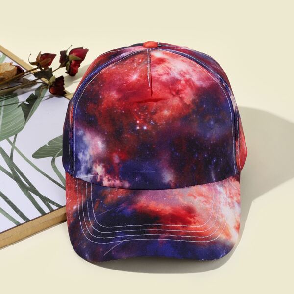 

Tie Dye Baseball Cap, Multicolor