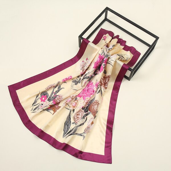 

Flower Print Bandana, Multicolor