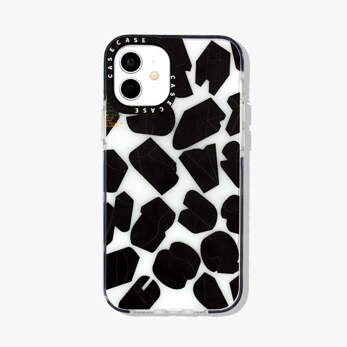 

Color Block Phone Case, Black