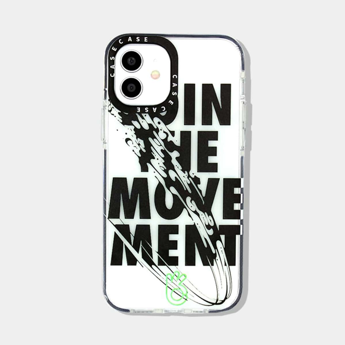 

Letter Graphic Phone Case, Multicolor